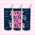 Stay Gorgeous Personalized Tumbler