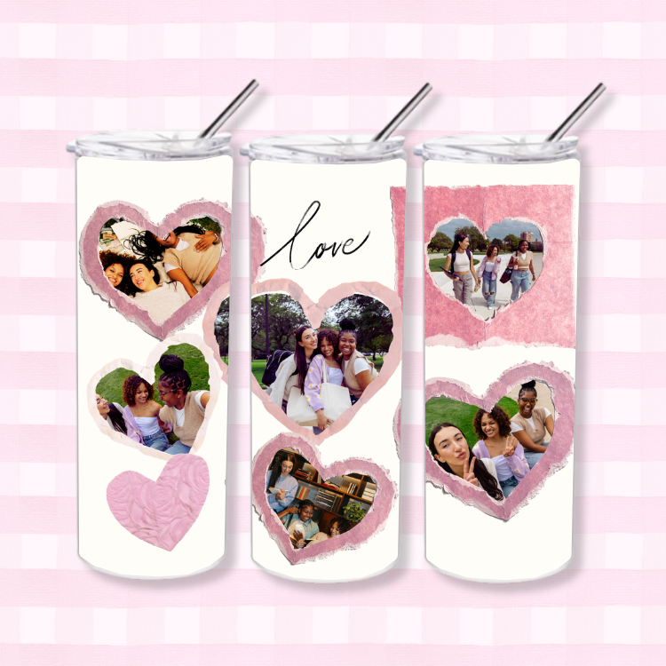 Full Of Love Personalized Tumbler